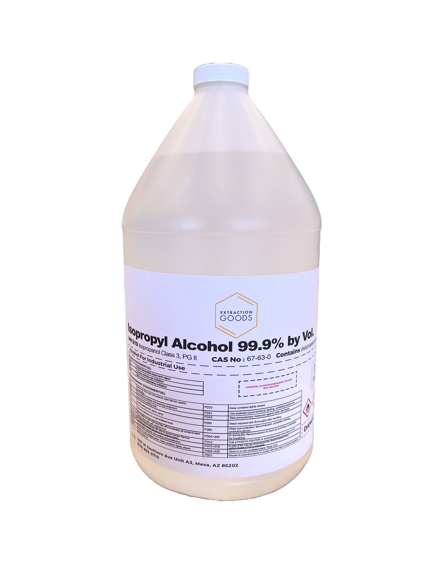 99.9% Isopropyl Alcohol - Technical Grade